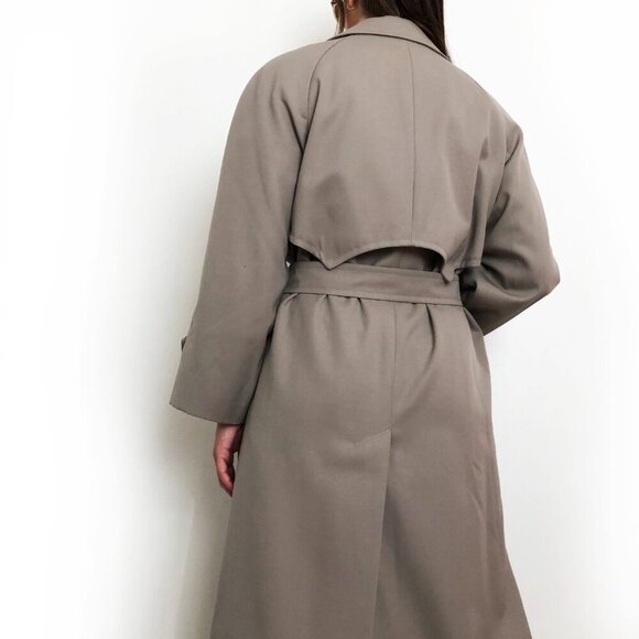 Vintage Wool Overcoat by Aquascutum - Picture 5 of 12